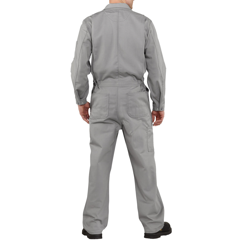 Carhartt Men&#39;s Flame Resistant Twill Coverall_Grey - Work World - Workwear, Work Boots, Safety Gear