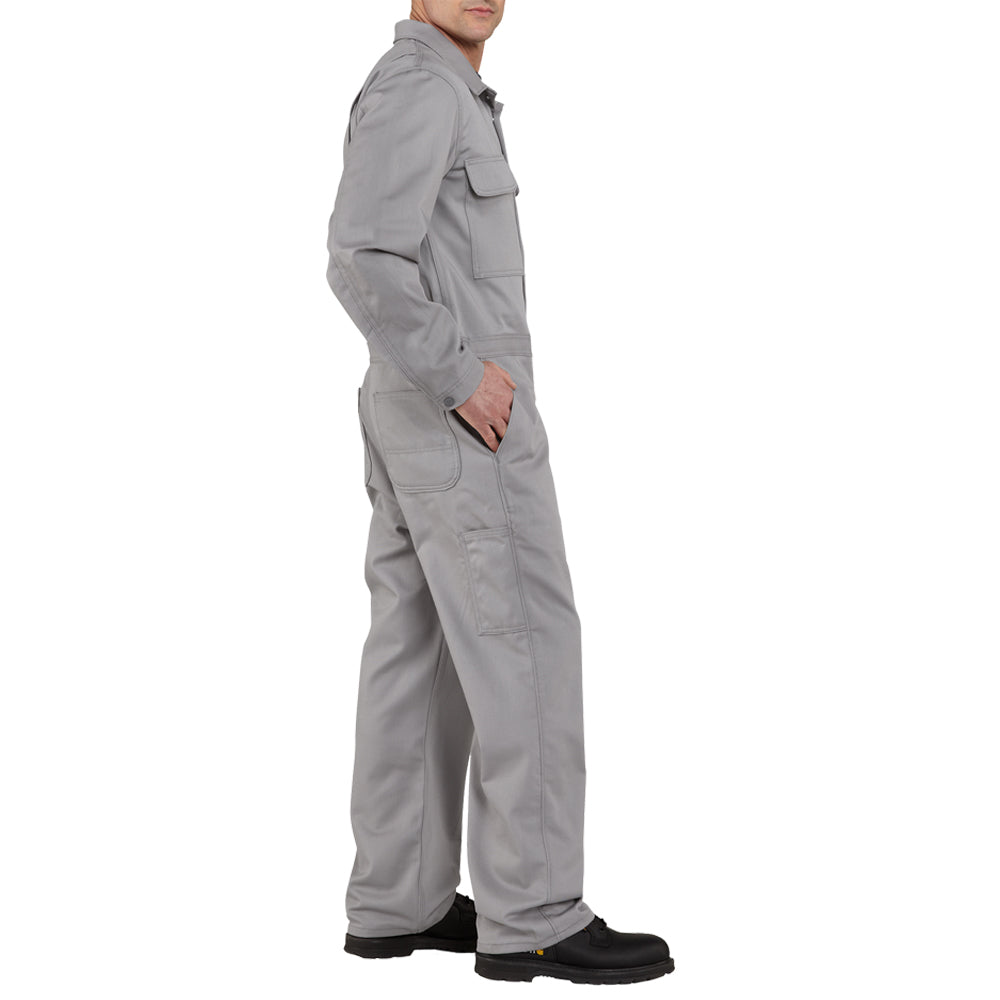 Carhartt Men&#39;s Flame Resistant Twill Coverall_Grey - Work World - Workwear, Work Boots, Safety Gear