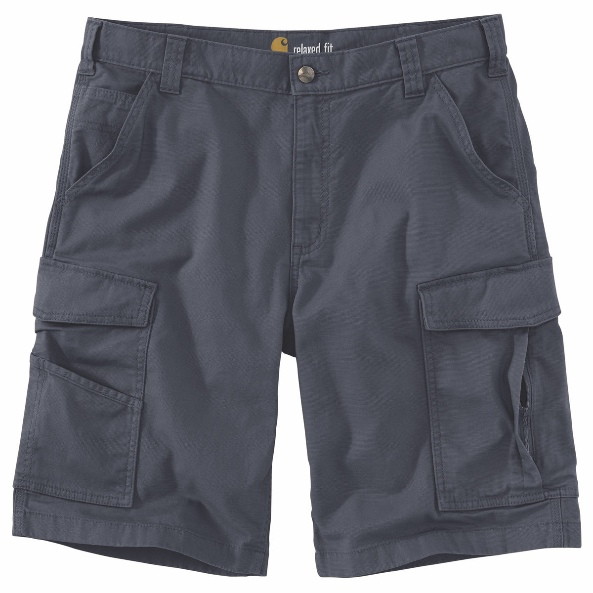 Carhartt Men&#39;s Rugged Flex® Relaxed Fit Canvas Cargo Work Short_Bluestone - Work World - Workwear, Work Boots, Safety Gear