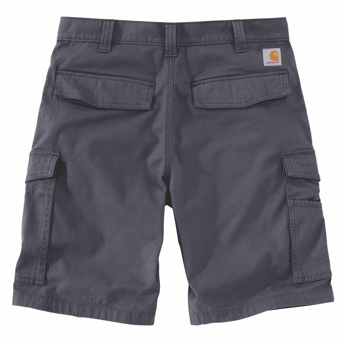 Carhartt Men&#39;s Rugged Flex® Relaxed Fit Canvas Cargo Work Short_Bluestone - Work World - Workwear, Work Boots, Safety Gear