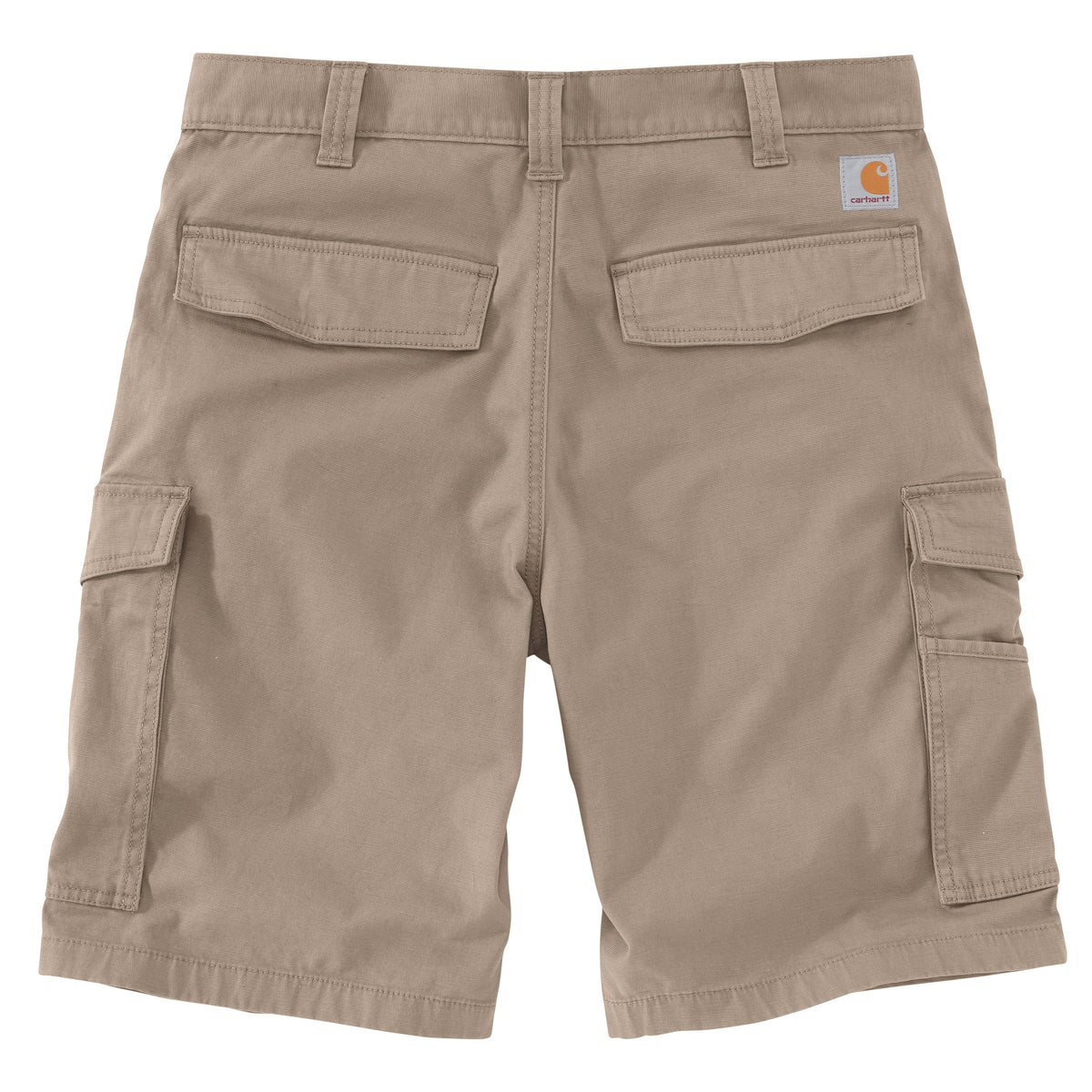 Carhartt Men&#39;s Rugged Flex® Relaxed Fit Canvas Cargo Work Short_Tan - Work World - Workwear, Work Boots, Safety Gear