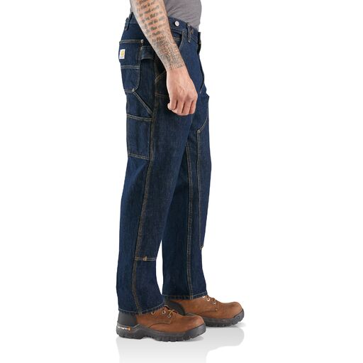 Carhartt Men&#39;s Rugged Flex® Relaxed Fit Double-Front Utility Logger Jeans - Work World - Workwear, Work Boots, Safety Gear