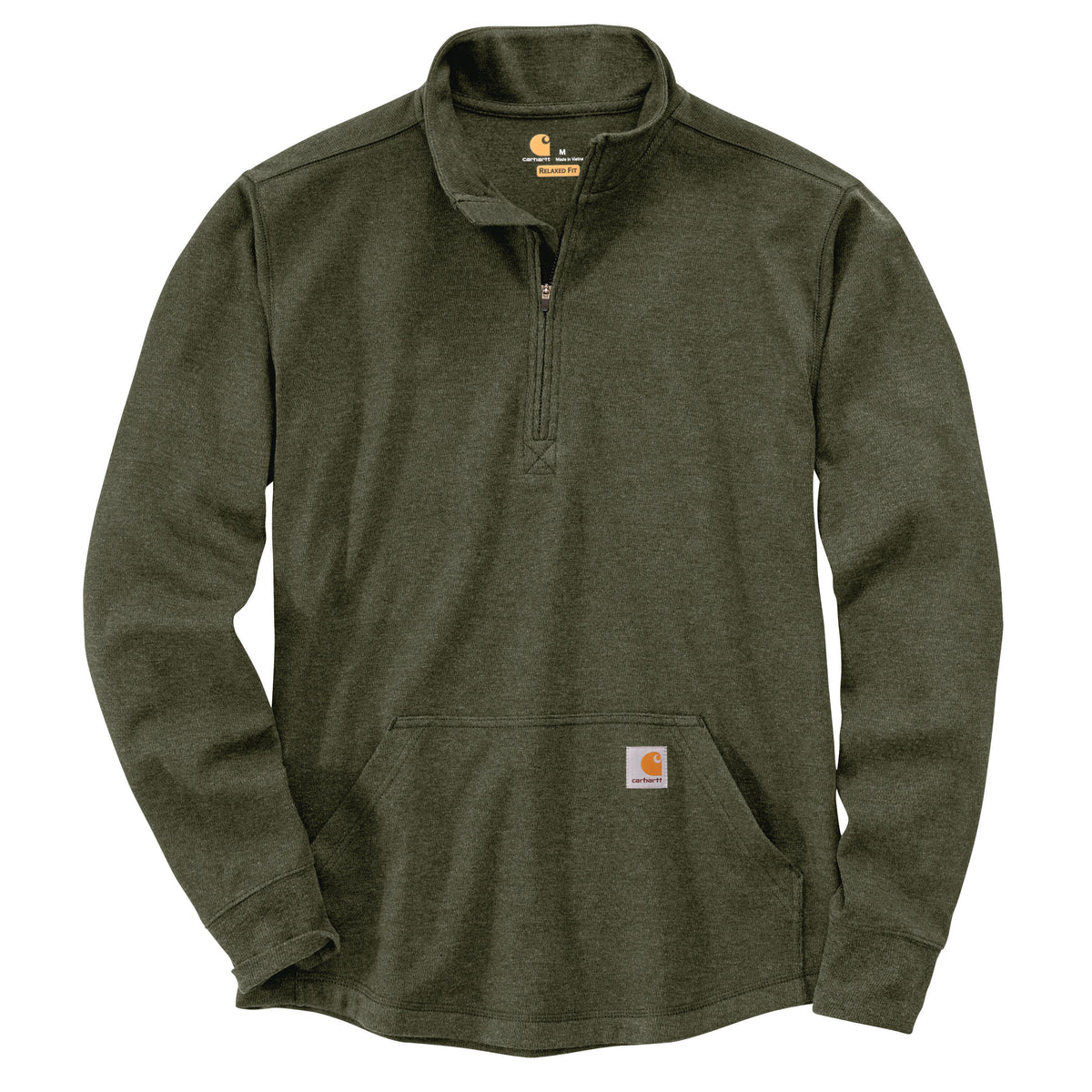 Carhartt Men's Relaxed Fit Long Sleeve Thermal Shirt Thermals & Underwear Carhartt Basil 2XL Reg