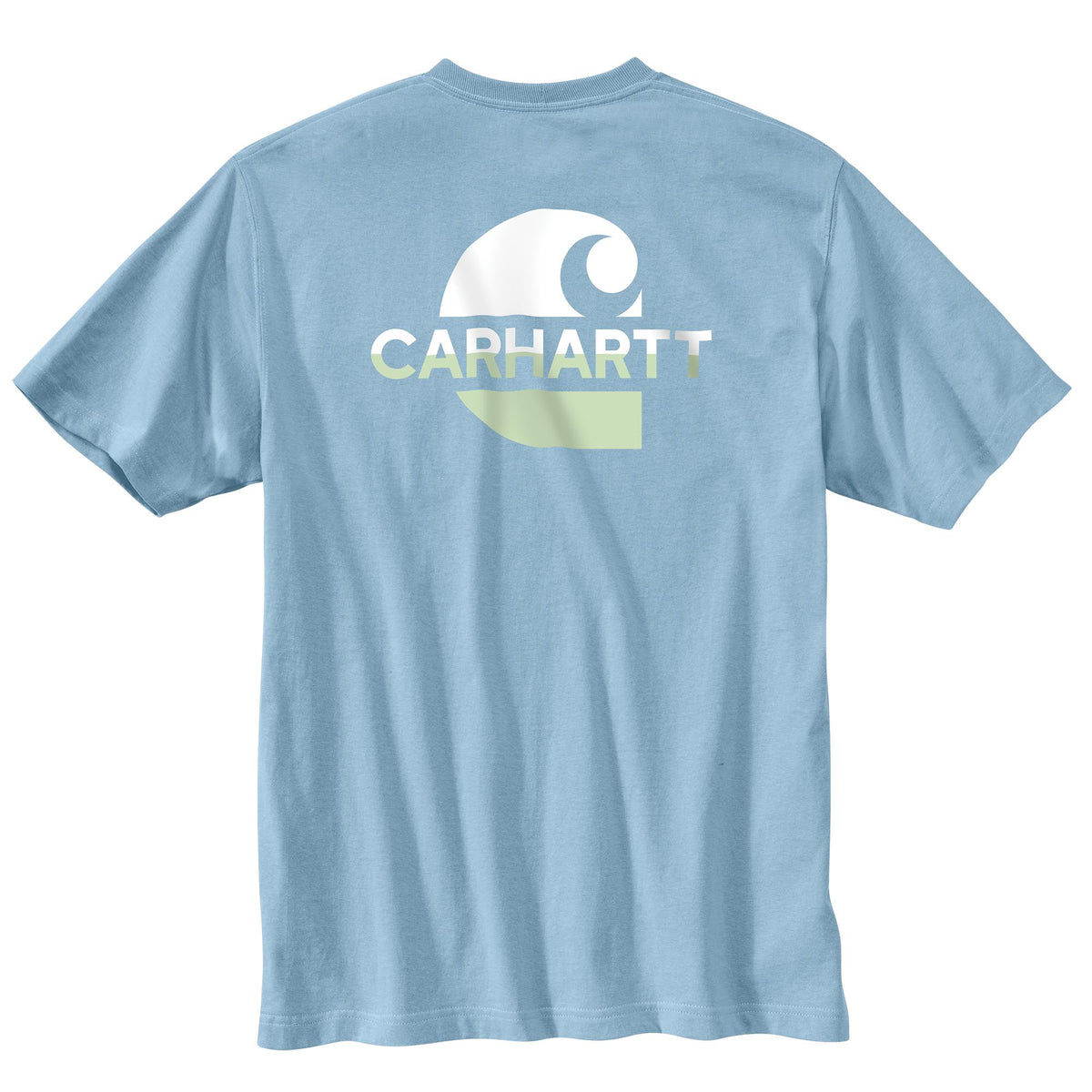 Carhartt Men's Loose Fit Pocket "C" Graphic Short Sleeve T-Shirt T-Shirts Carhartt Moonstone 2XL Reg