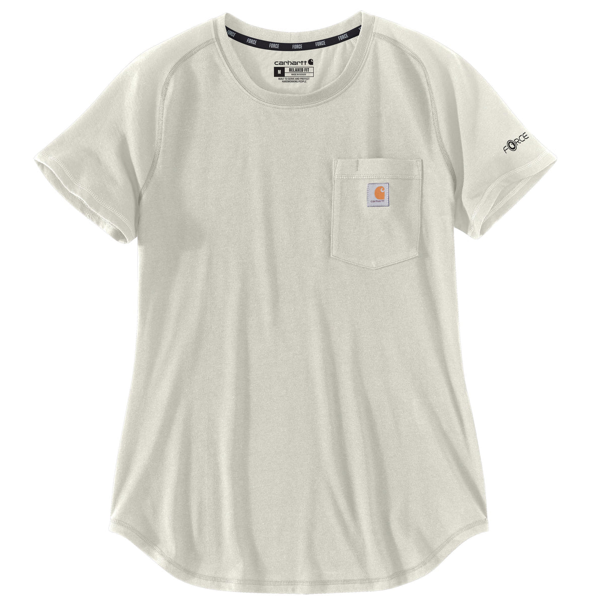 Carhartt Women&#39;s Force Relaxed Fit Midweight Pocket Tee - Work World - Workwear, Work Boots, Safety Gear