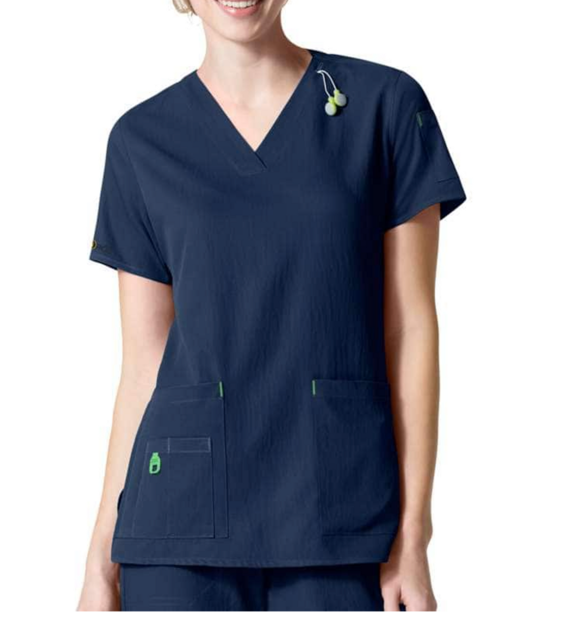 Carhartt Women&#39;s Cross-Flex V-Neck Media Scrub Top - Work World - Workwear, Work Boots, Safety Gear