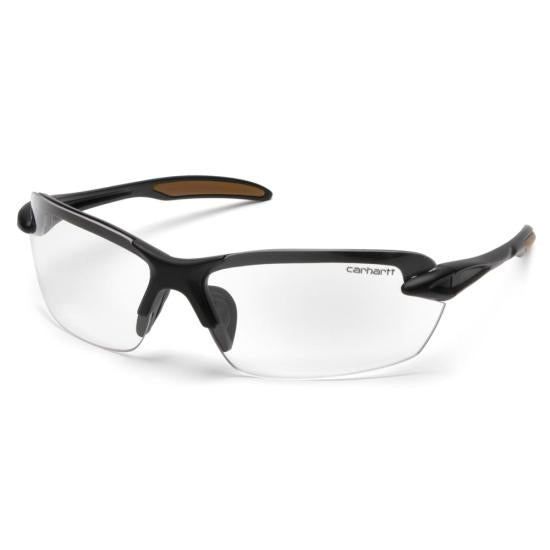 Carhartt Spokane Clear Safety Glasses Safety Eyewear Carhartt Black OS