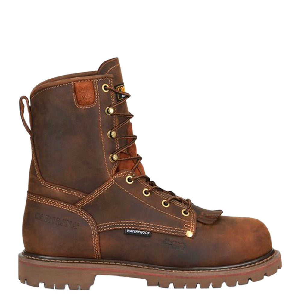 Carolina Men's 28 Series 8" Comp Toe Work Boot Work Boots Carolina Brown 10 D