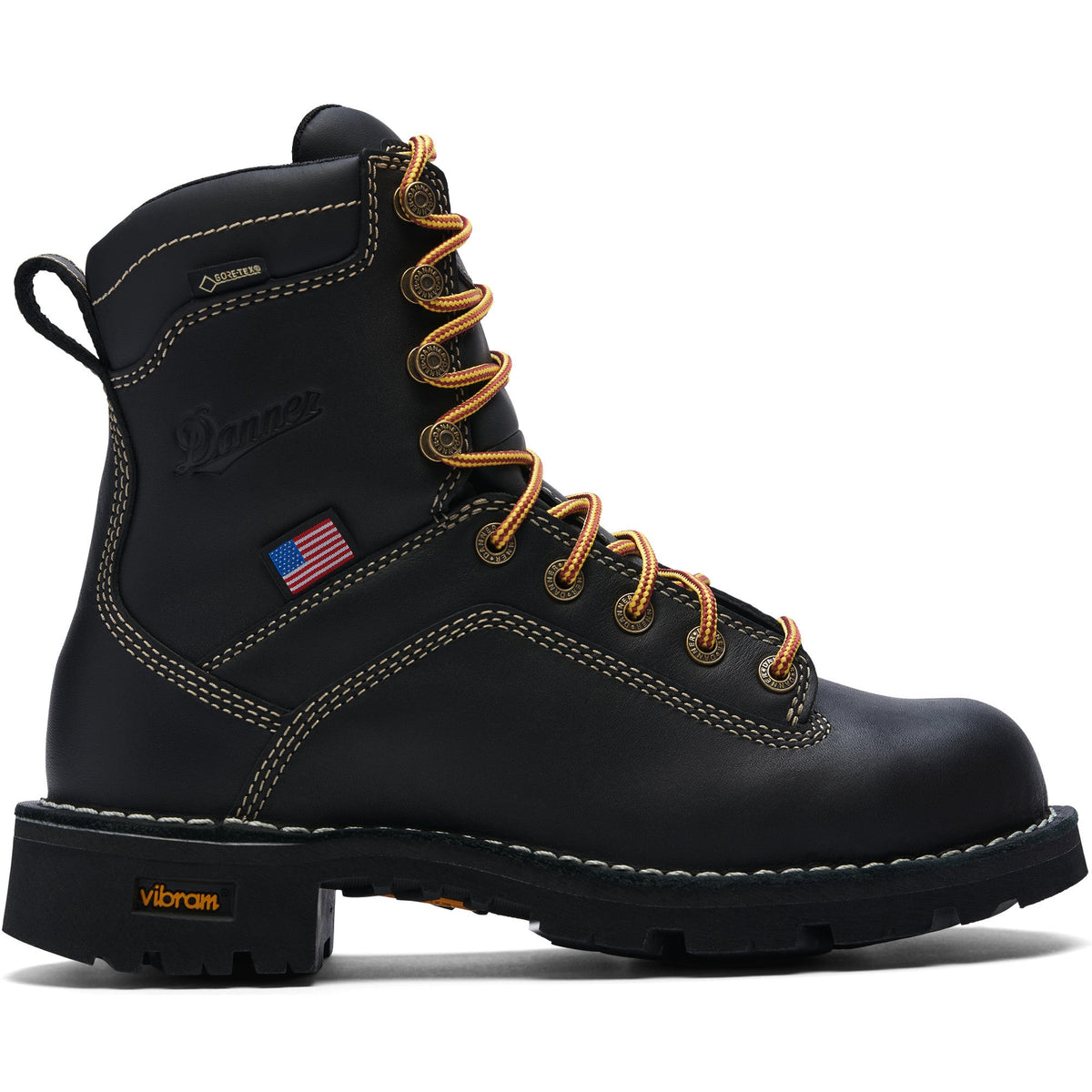 Danner Women's Quarry USA Waterproof EH 7" Alloy Toe Work Boot Work Boots Danner