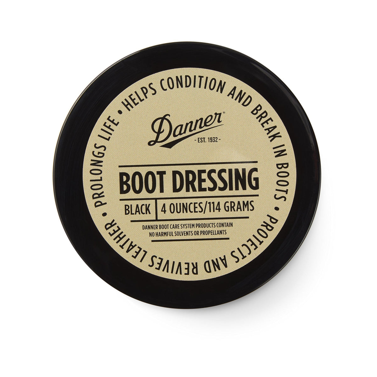 Danner Boot Dressing 4oz Footwear Accessories Danner Black OS