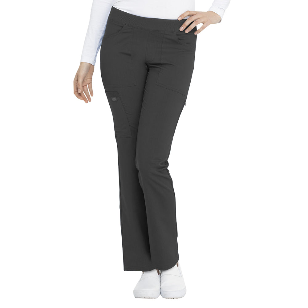 Dickies Women&#39;s Mid-Rise 6-Pocket Balance Scrub Pant - Work World - Workwear, Work Boots, Safety Gear