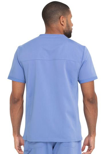 Dickies Men's Tuckable V-Neck Scrub Top Scrubs Dickies