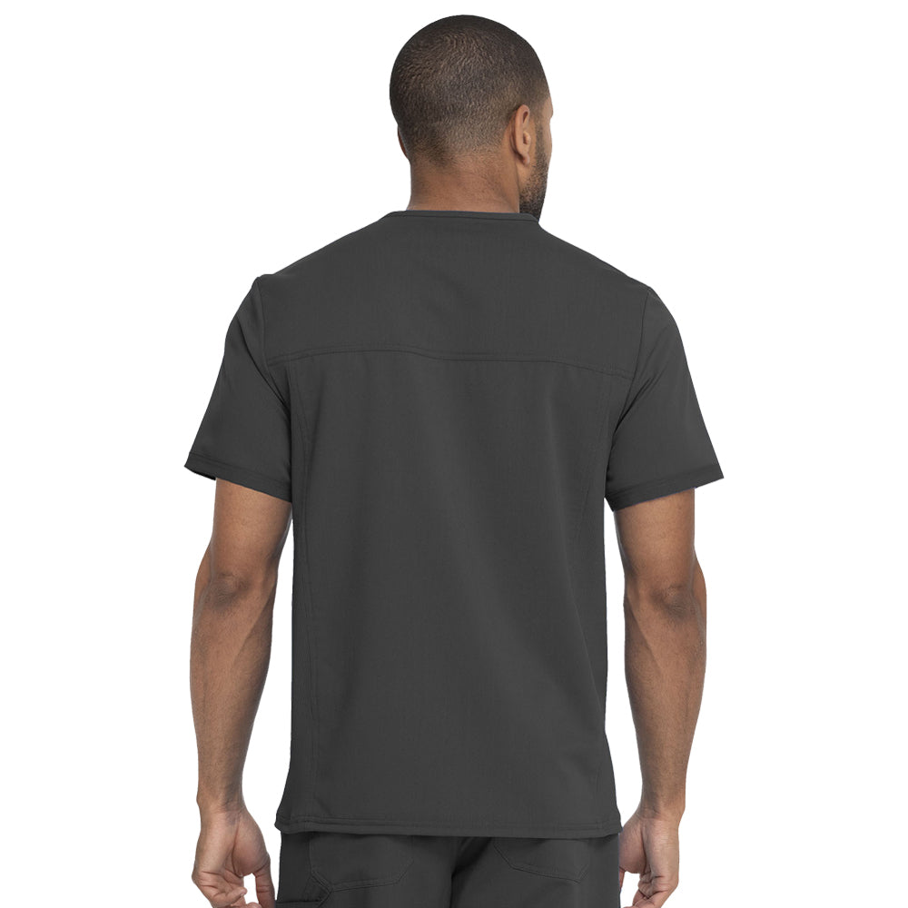 Dickies Men's Tuckable V-Neck Scrub Top Scrubs Dickies
