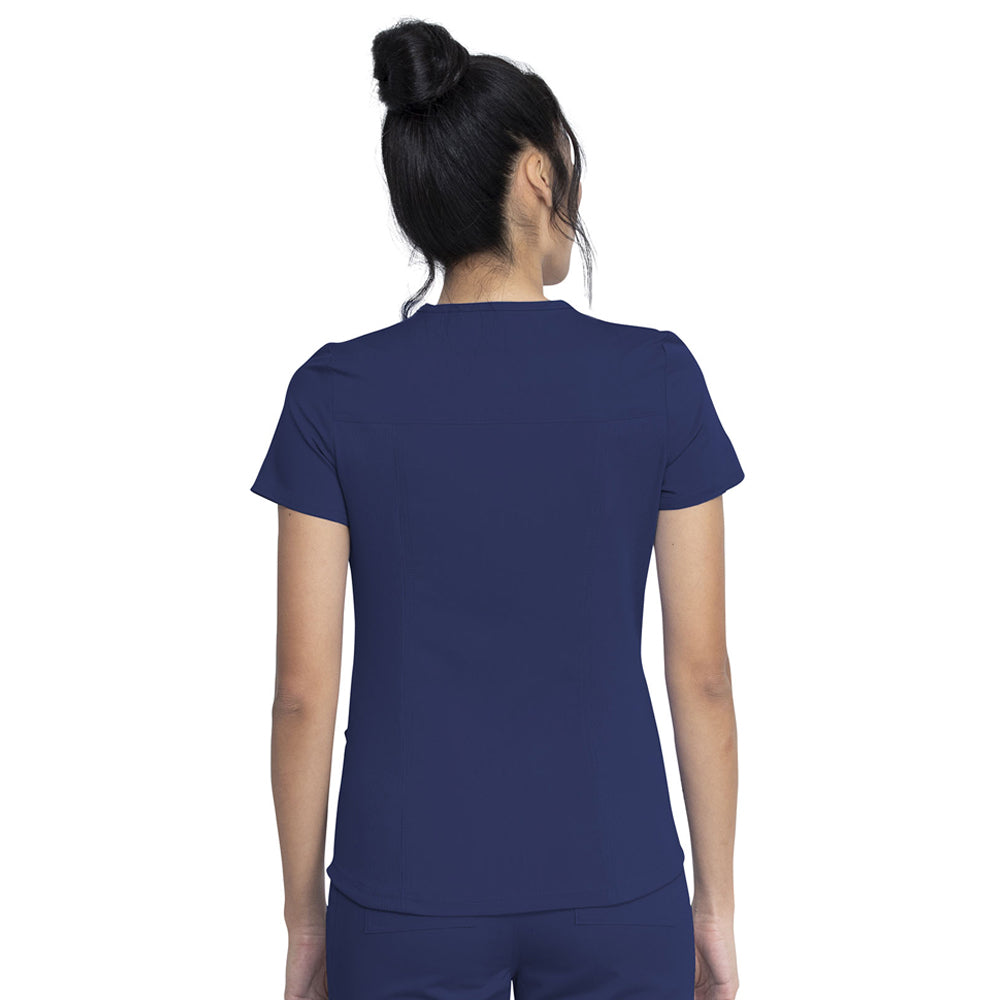 Dickies Women&#39;s V-Neck Scrub Top - Work World - Workwear, Work Boots, Safety Gear