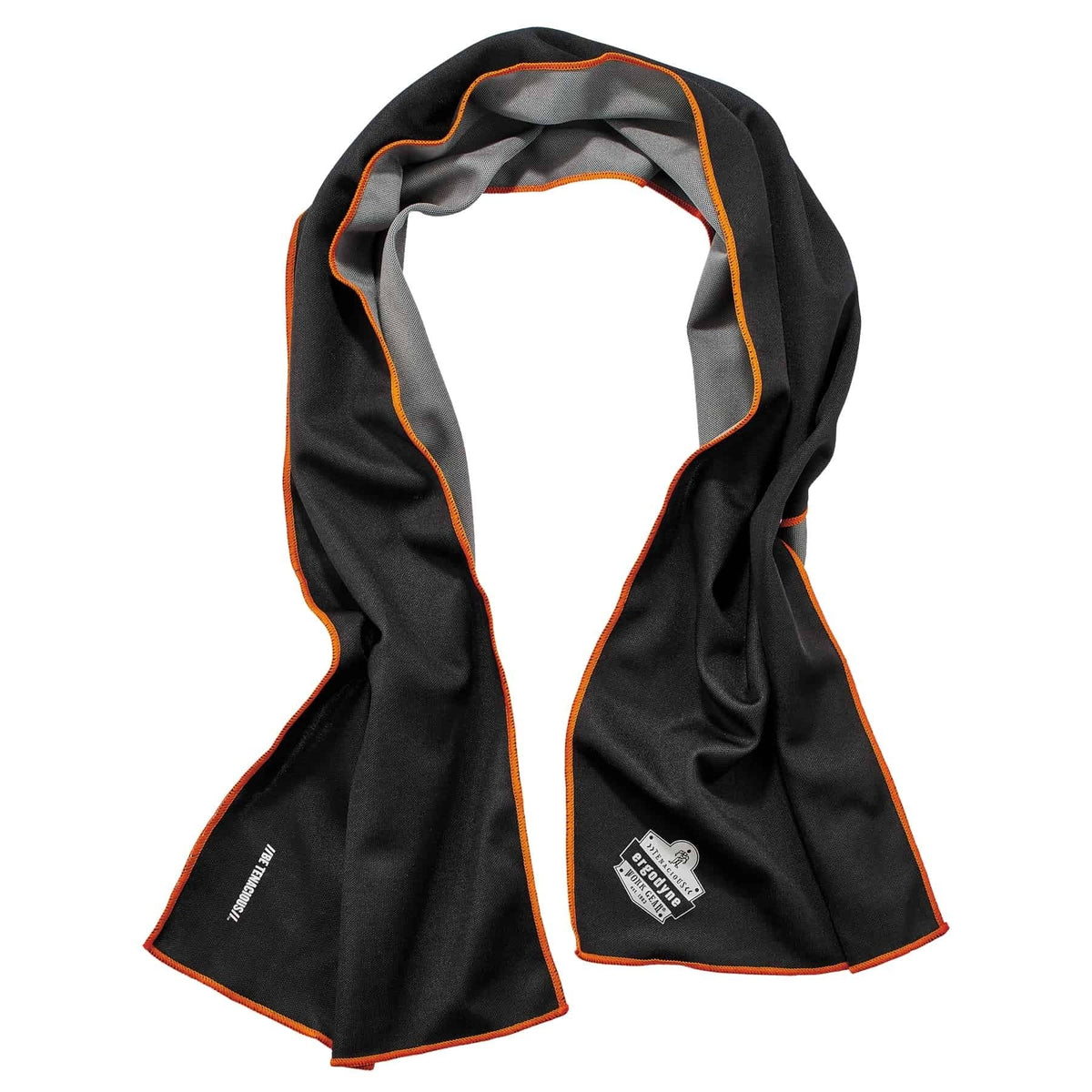 Ergodyne Microfiber Cooling Towel Neck Wraps & Towels Ergodyne Black OS