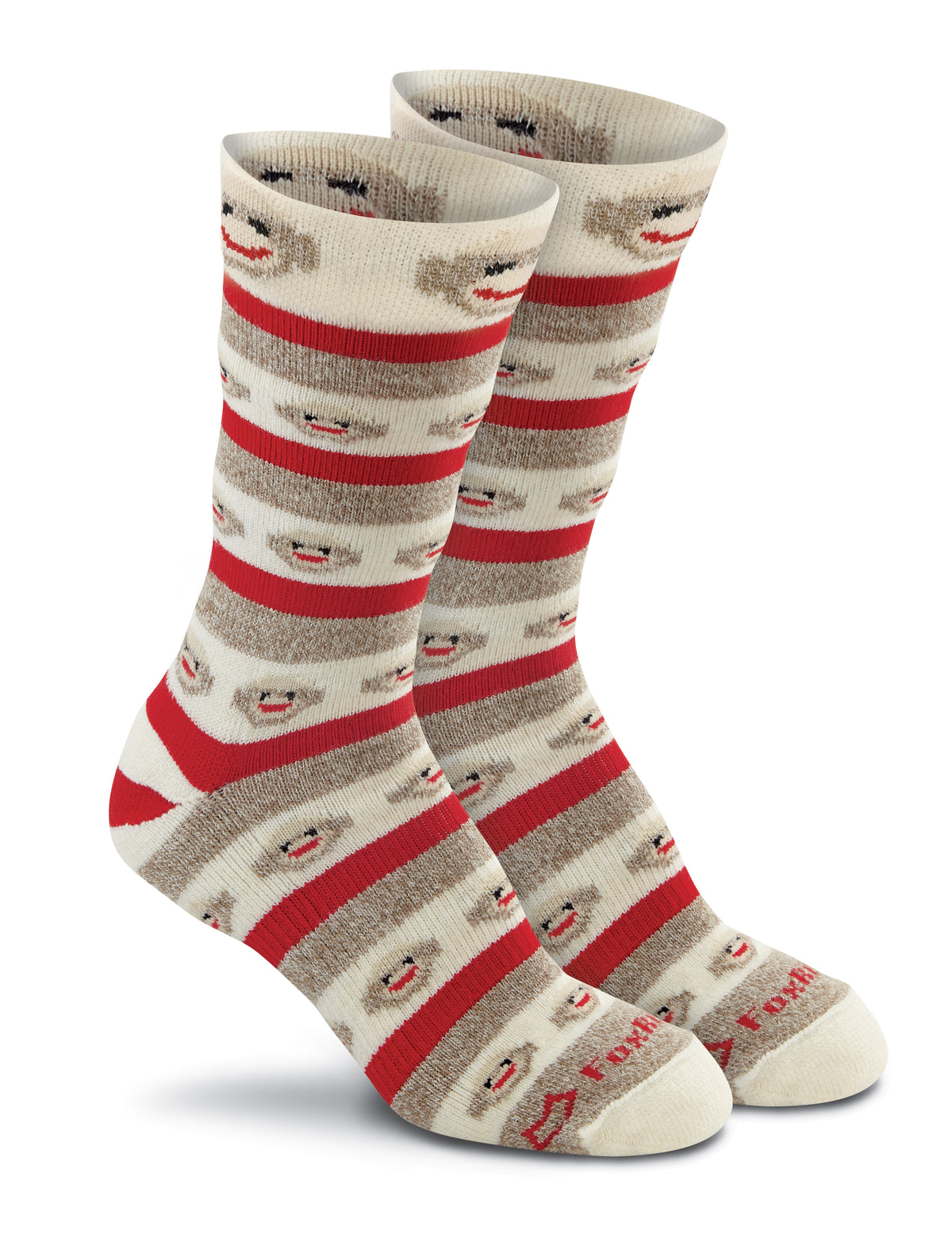Fox River® Women's Monkey Stripe Lightweight Crew Sock Socks Fox River