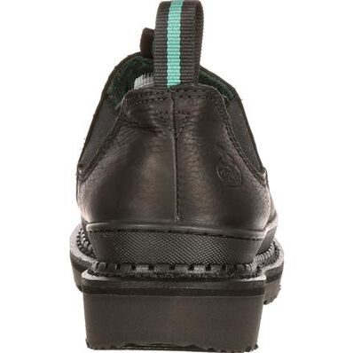 Georgia Giant Women's 4" Pull-On Soft Toe Romeo Work Shoe Slip-On Shoes & Clogs Georgia Boot
