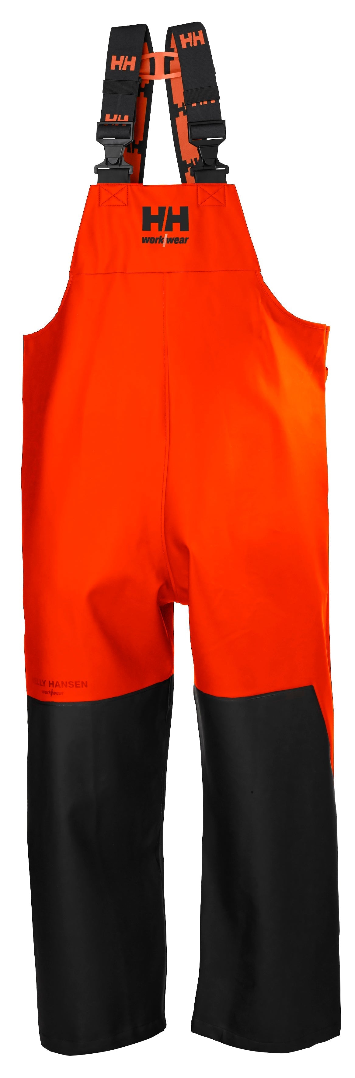 Helly Hansen Men's Storm Rain Bib Rainwear Helly Hansen Dark Orange/Black 2XL Reg
