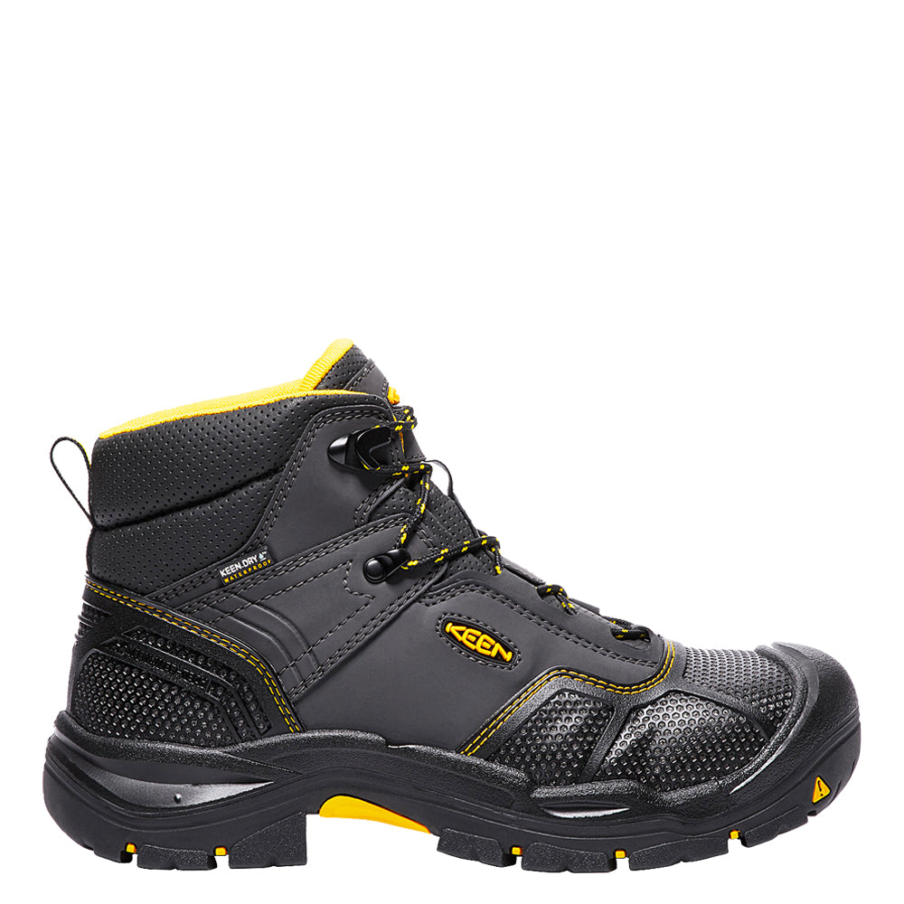 KEEN Utility Men&#39;s Logandale Waterproof Steel Toe Work Boot - Work World - Workwear, Work Boots, Safety Gear
