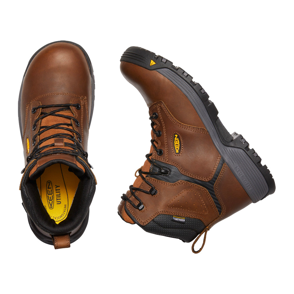 KEEN Men&#39;s Chicago 6&quot; Waterproof Work Boot - Work World - Workwear, Work Boots, Safety Gear