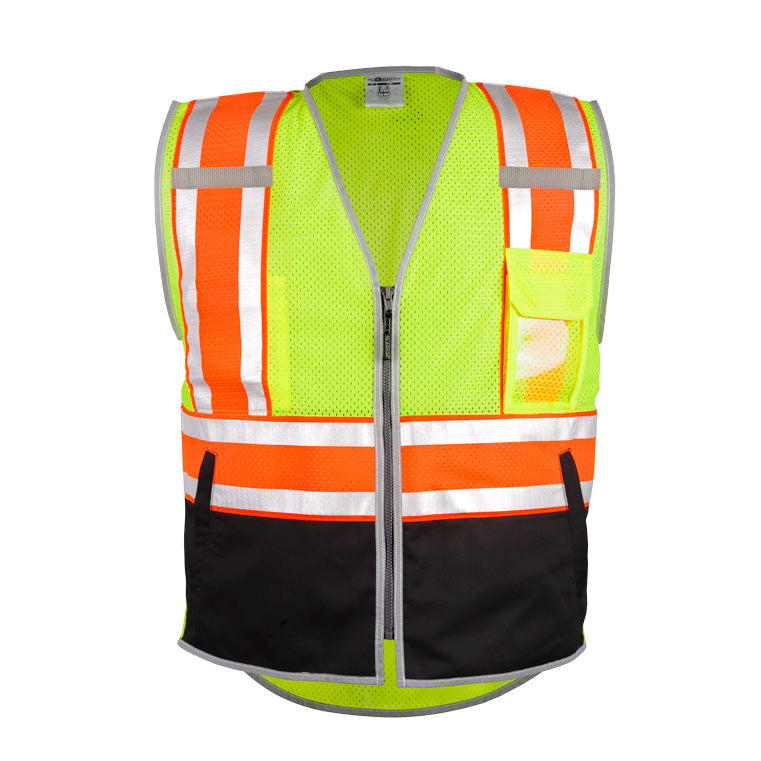 ML Kishigo Men&#39;s Premium Brilliant Series Ultimate Reflective Vest - Work World - Workwear, Work Boots, Safety Gear