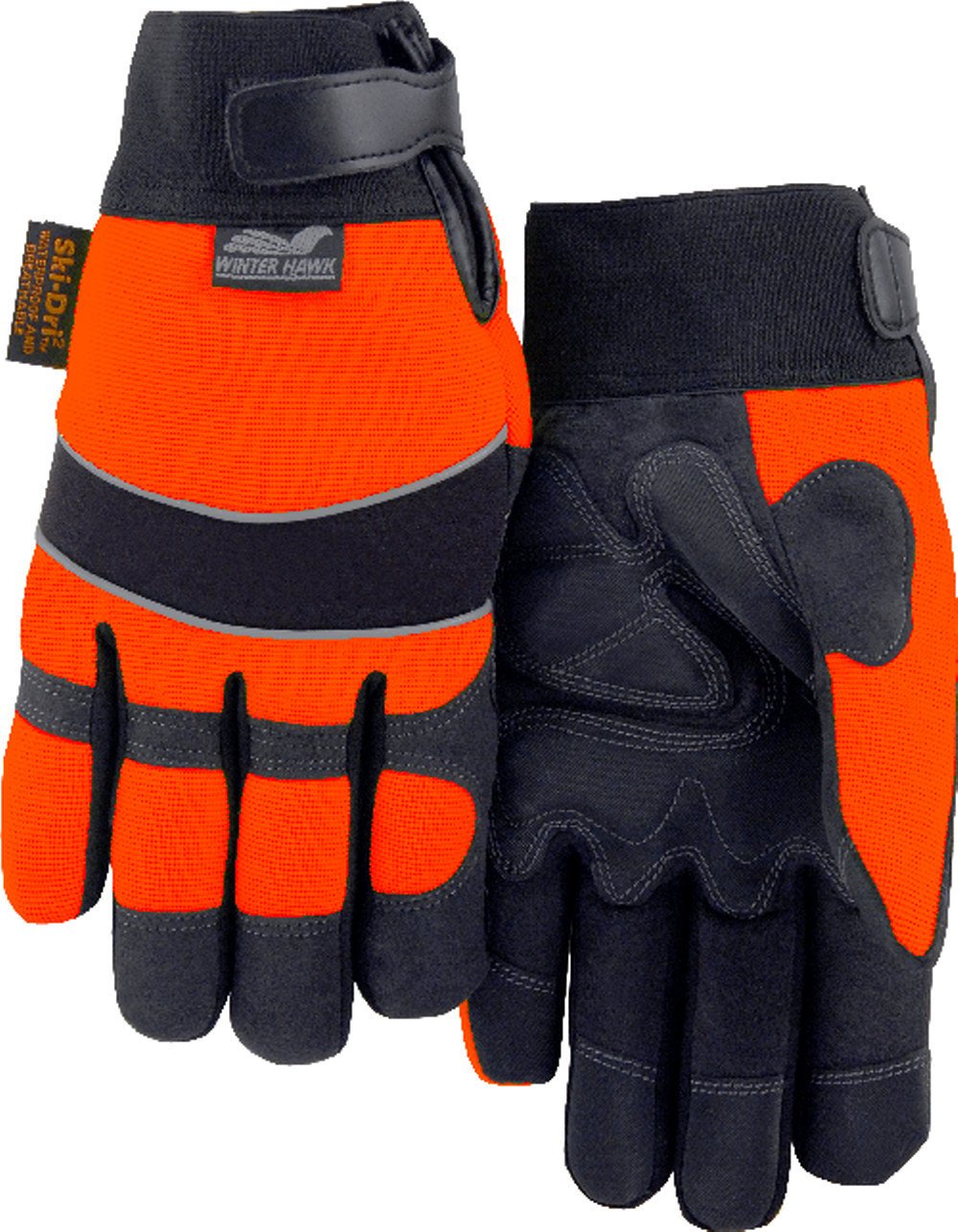 Majestic Hi-Vis Armor Skin Glove Gloves Majestic Hi-Vis Orange 2XL