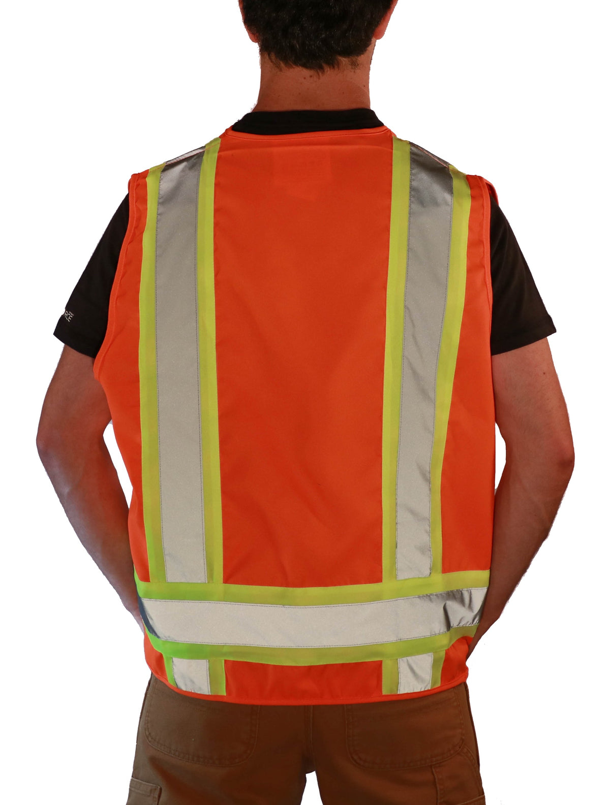 Majestic Class 2 Solid Surveyor Safety Vest - Work World - Workwear, Work Boots, Safety Gear