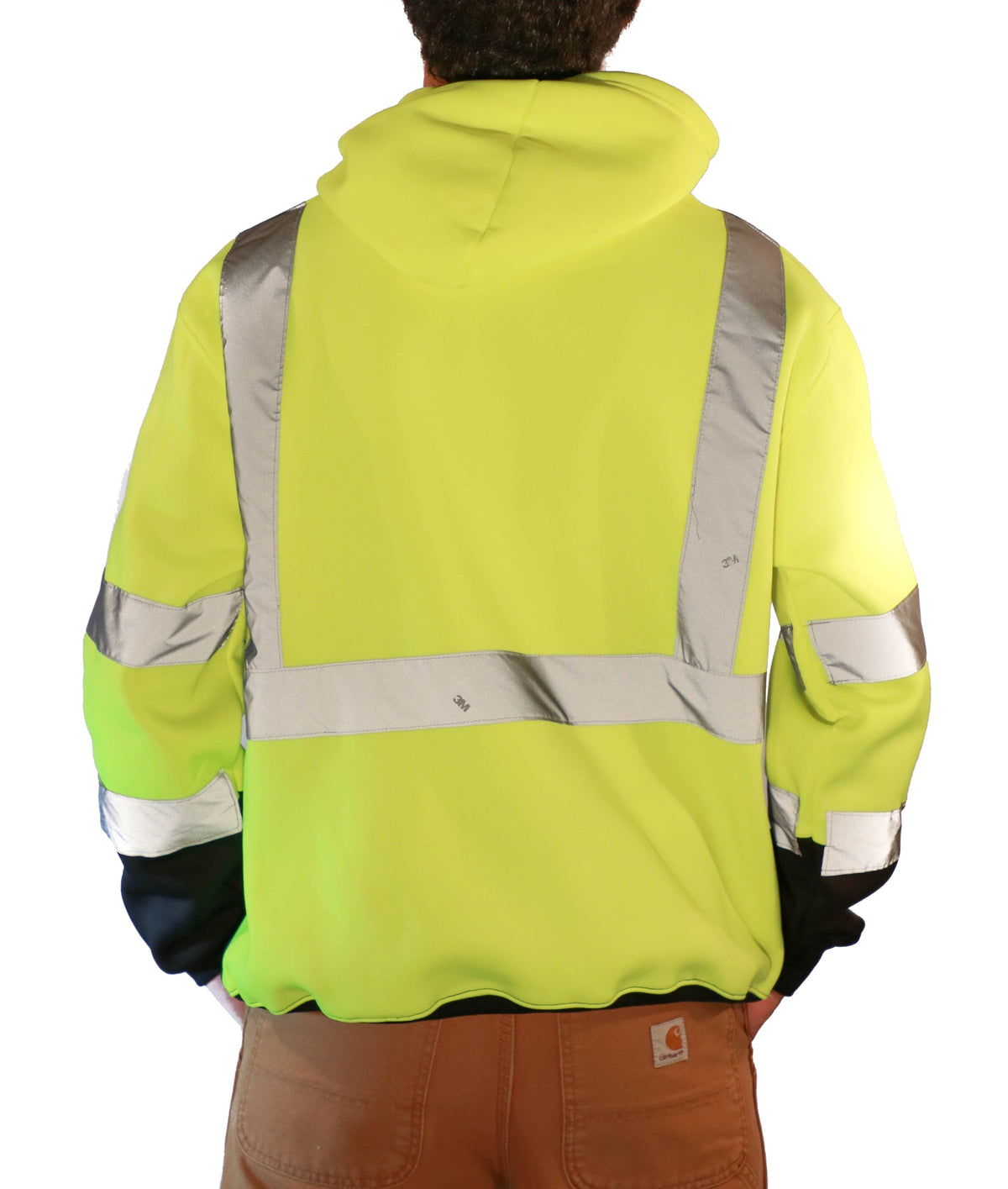 Majestic Men&#39;s Class 3 Pullover Hoodie_Hi-Vis Yellow - Work World - Workwear, Work Boots, Safety Gear