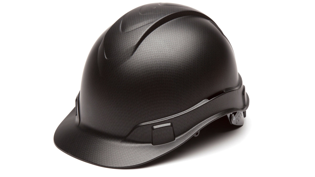 Pyramex Ridgeline Style Graphite Hard Hat_Black Matte Hard Hats & Accessories Pyramex Black Matte OS