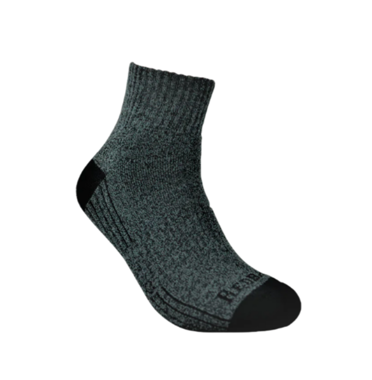 Redback Bamboo 1/4 Ankle Socks Socks Redback Heather Grey L