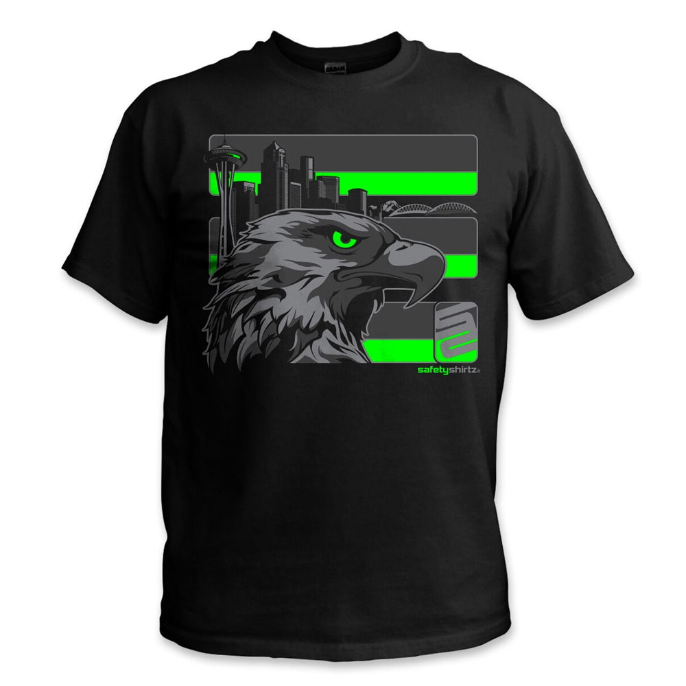 SafetyShirtz Seattle Stealth Safety T-Shirt T-Shirts SafetyShirtz