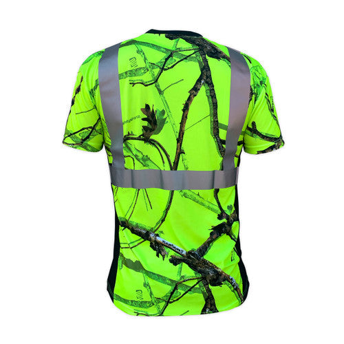 SafetyShirtz Men's Backwoods© Class 2 Short Sleeve Tee T-Shirts SafetyShirtz