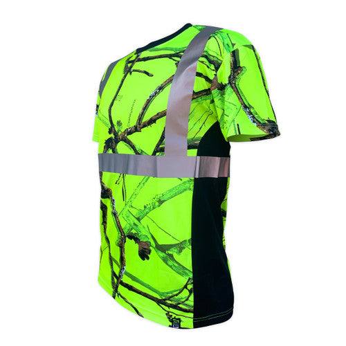 SafetyShirtz Men's Backwoods© Class 2 Short Sleeve Tee T-Shirts SafetyShirtz