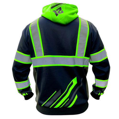 SafetyShirtz Men's SS360° Stealth 12 Seattle Hoodie_Black Sweatshirts & Hoodies SafetyShirtz