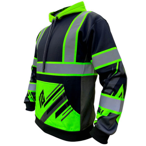 SafetyShirtz Men's SS360° Stealth 12 Seattle Hoodie_Black Sweatshirts & Hoodies SafetyShirtz