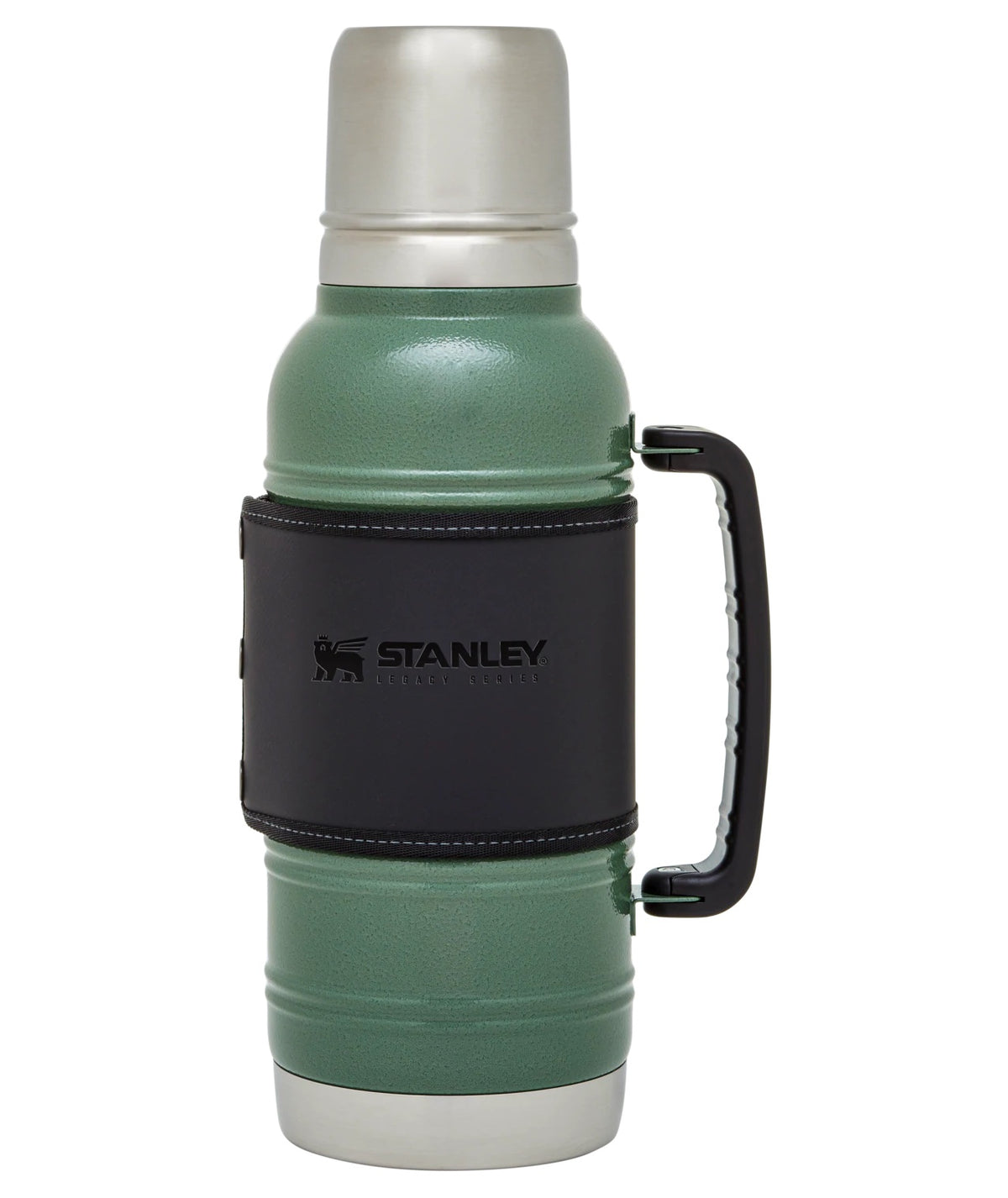 Stanley Quadvac 1.5qt Thermal Bottle Coolers & Thermos Stanley Hammertone Green OS