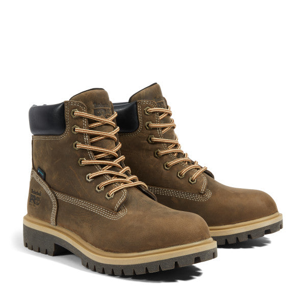 Timberland PRO Women's Direct Attach 6" Steel Toe Waterproof Work Boot Work Boots Timberland PRO