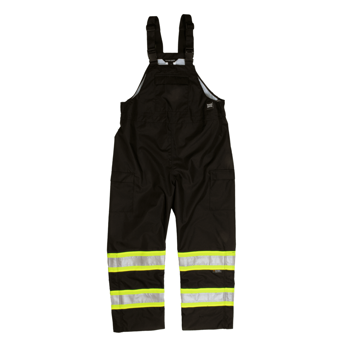 Tough Duck Class E Hi-Vis Waterproof Safety Rain Bib Overall Bibs & Overalls Tough Duck