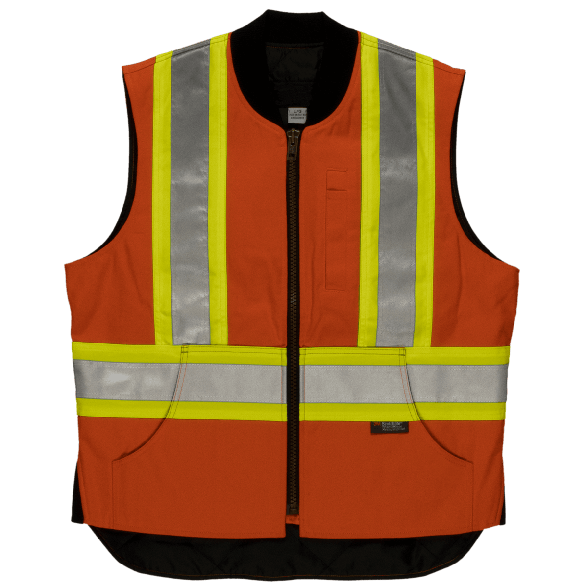 Tough Duck Men's Class 2 Reflective Safety Vest Vests Tough Duck