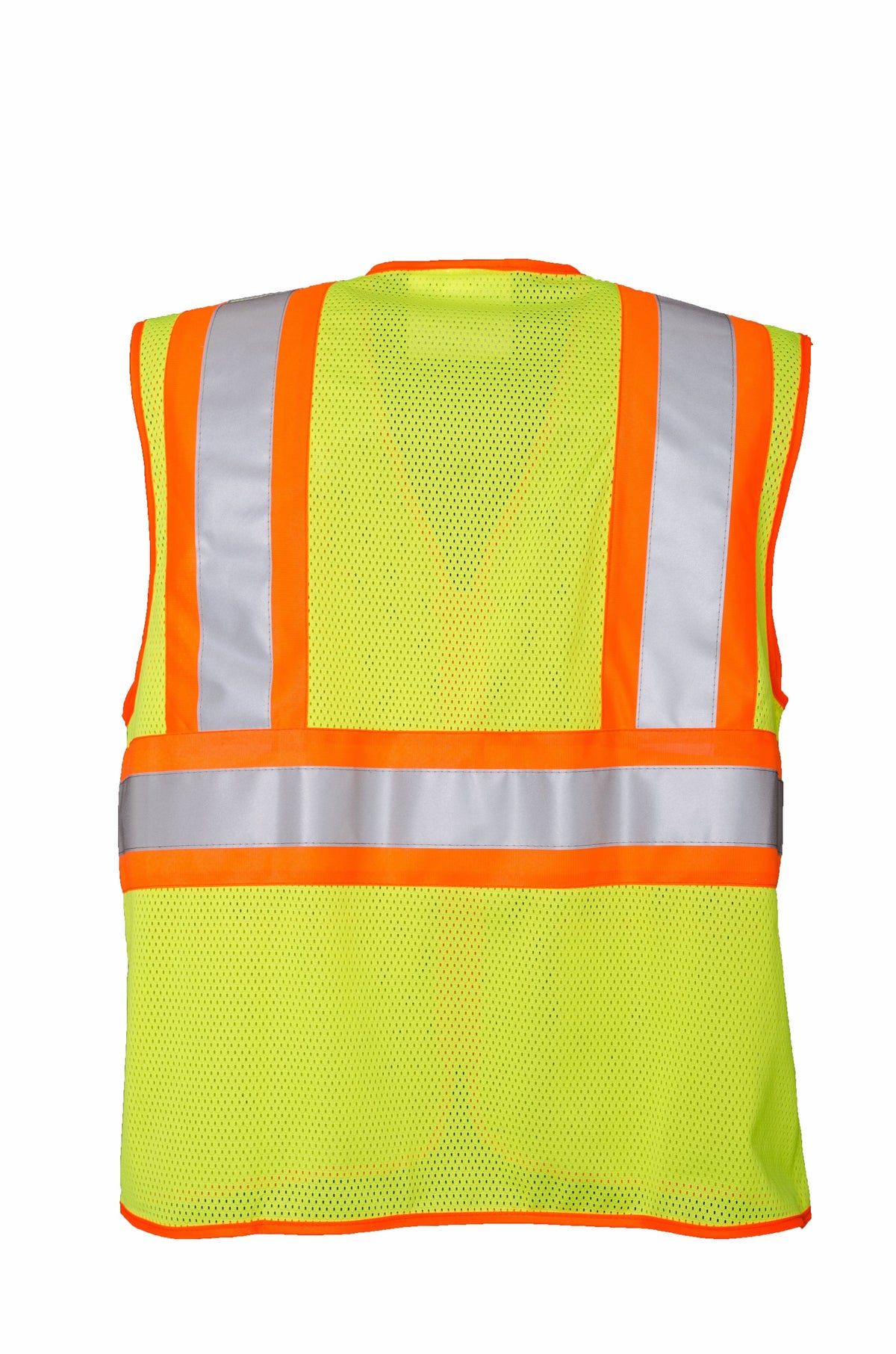 Viking Men's Open Road® Zipper Safety Vest_Green Vests Viking