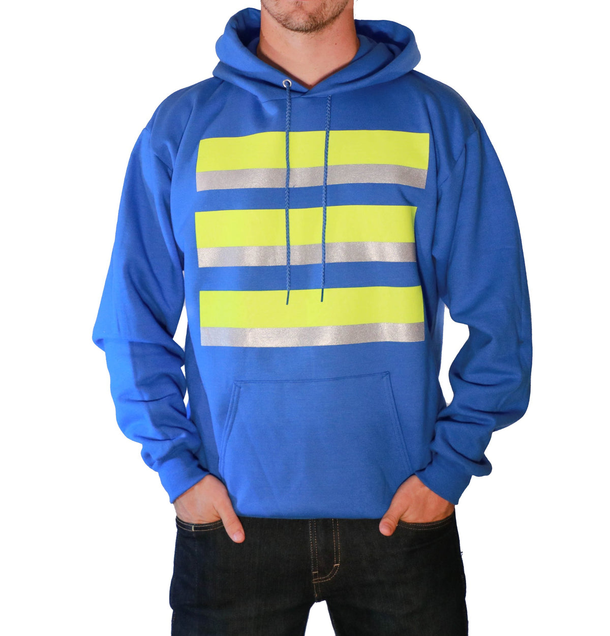 Whistle Workwear Safety Hoodie_Royal - Work World - Workwear, Work Boots, Safety Gear