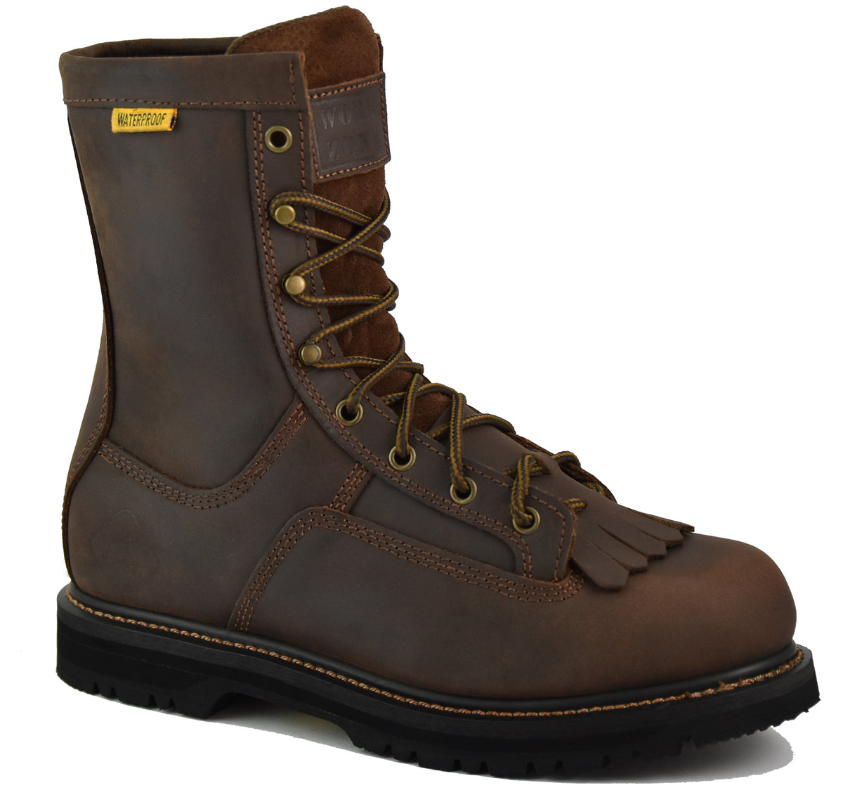 Work Zone Men&#39;s C880 Lace-to-Toe 8&quot; Comp Toe Boot - Work World - Workwear, Work Boots, Safety Gear